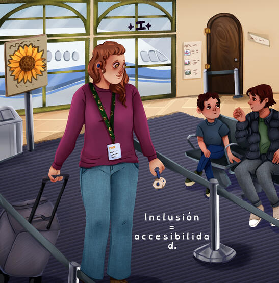 I. Inclusión= accesibilidad.